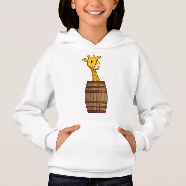 Giraffe with Barrel (Front)