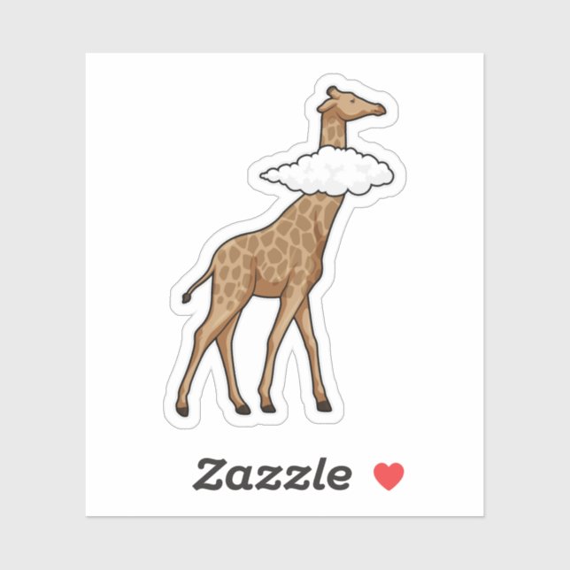 Giraffe with Cloud (Sheet)