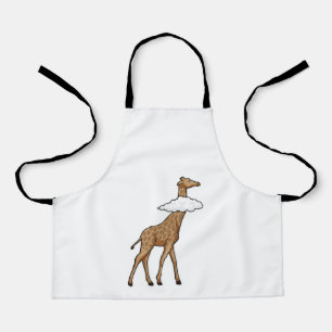Giraffe with Cloud Apron