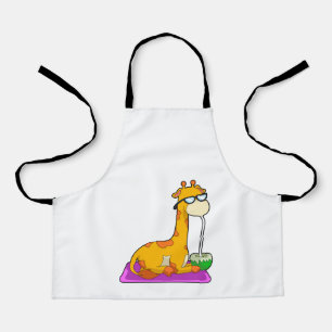 Giraffe with Coconut Apron