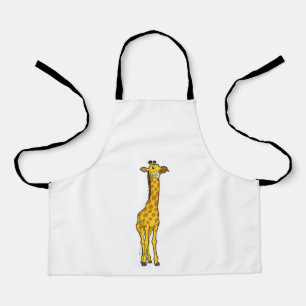 Giraffe with Daisy Apron