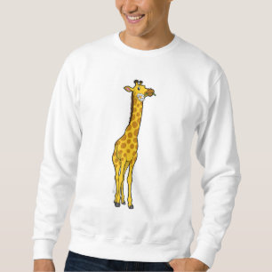 Giraffe with Daisy Sweatshirt