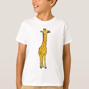 Giraffe with Daisy T-Shirt