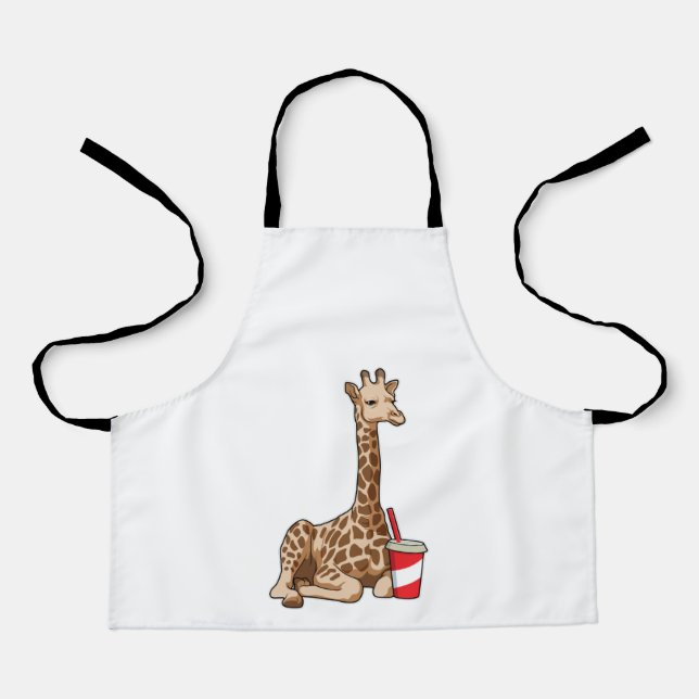 Giraffe with Drink Apron (Front)
