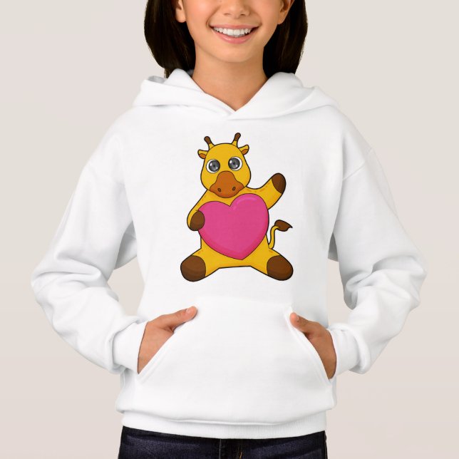 Giraffe with Heart (Front)