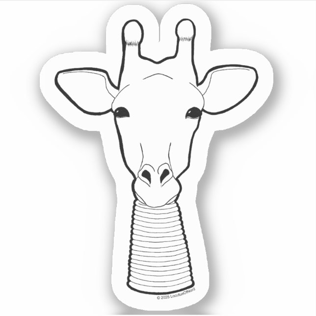 Giraffe with Neck Rings (Front)