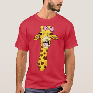 Giraffe with Ribbon 2 T-Shirt