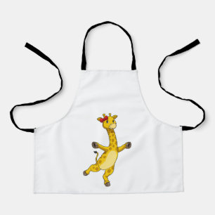 Giraffe with Ribbon Apron