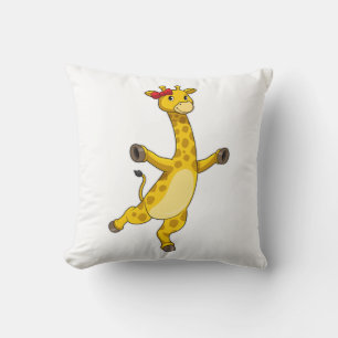 Giraffe with Ribbon Cushion