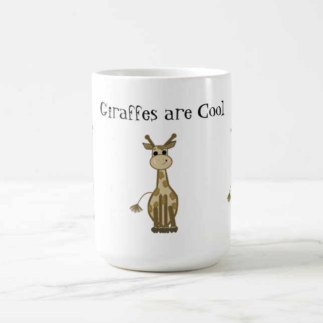 Giraffes are Cool Coffee Mug (Center)