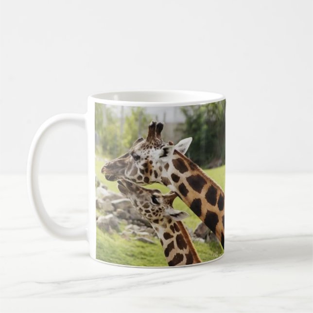Giraffes Coffee Mug (Left)