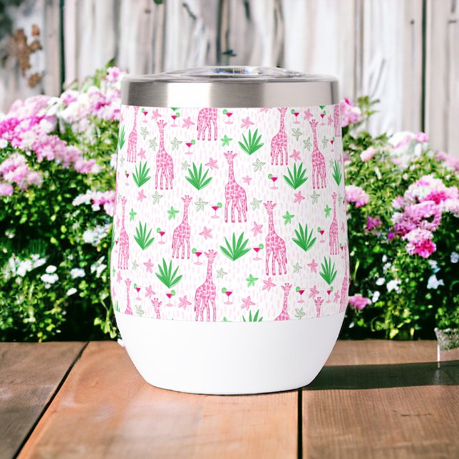 Giraffes Cosmopolitans Pink Preppy (Creator Uploaded)