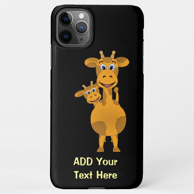 Giraffes Customise iPhone Case (Back)