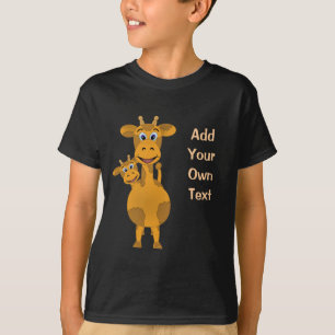 Giraffes Customise T-Shirt