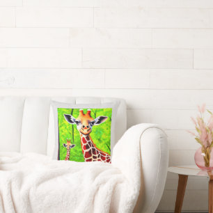 Giraffe's eye cushion