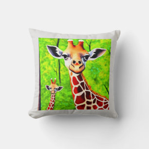 Giraffe's eye cushion