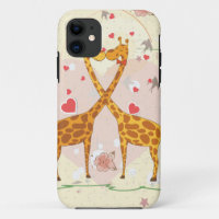 Giraffes in Love