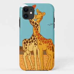 Giraffes In Love iPhone 11 Case