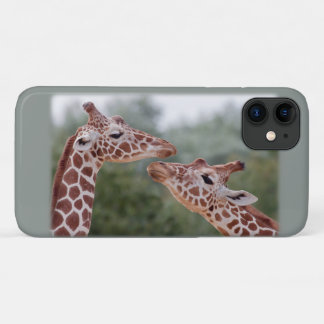 Giraffes in Love iPhone 11 Case