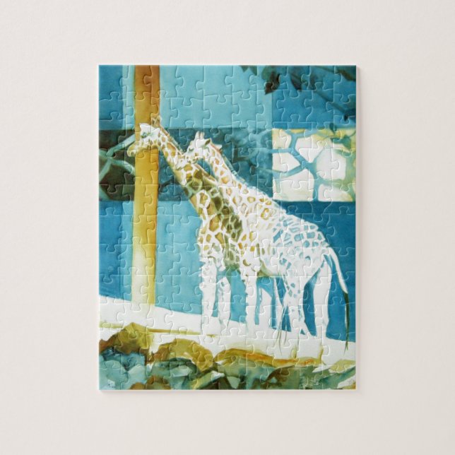 Giraffes Jigsaw Puzzle (Vertical)