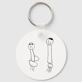 Giraffes Key Ring