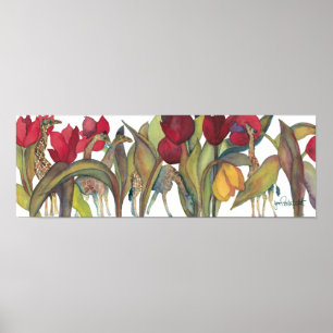 Giraffes Poster