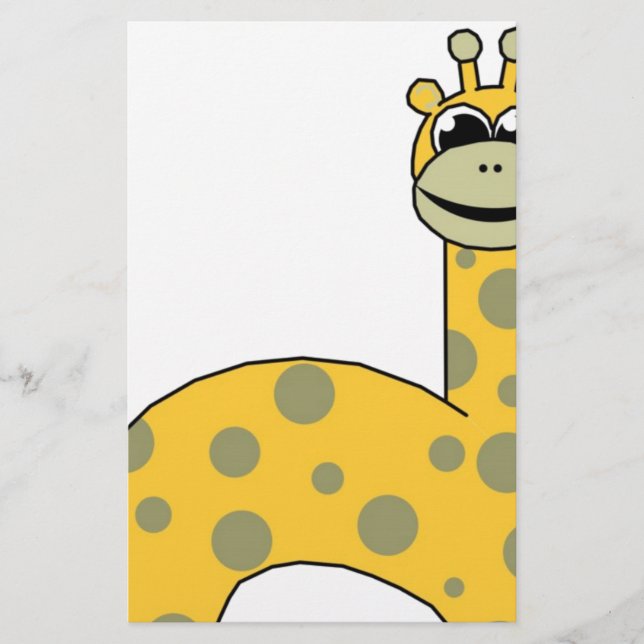 Giraffes Stationery (Front)