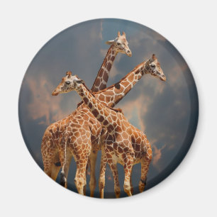 GIRAFFIC FANTASY MAGNET