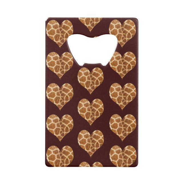 Giraffic Hearts Tiled Pattern (Back)