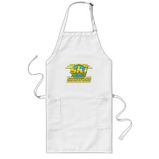 Girdwood Alaska 80s ski logo Long Apron