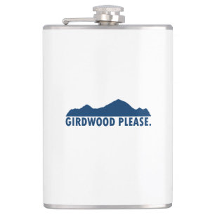 Girdwood Alaska Please Hip Flask