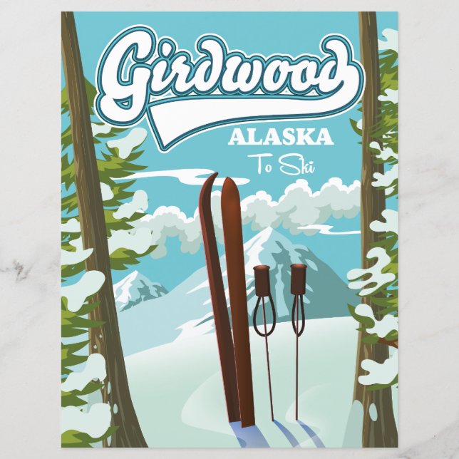 Girdwood Alaska to ski (Front)