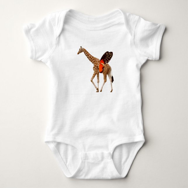Girfly Animorph Baby Bodysuit  (Front)