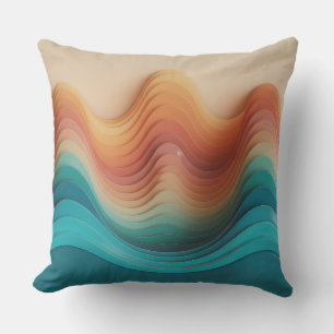 Giri Wave Relief 3D Batik Motif Cushion