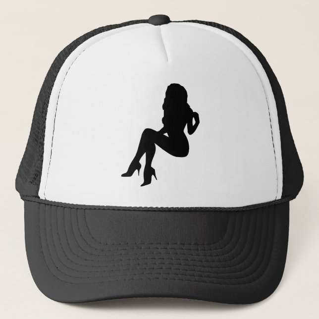 Girl3 Trucker Hat (Front)