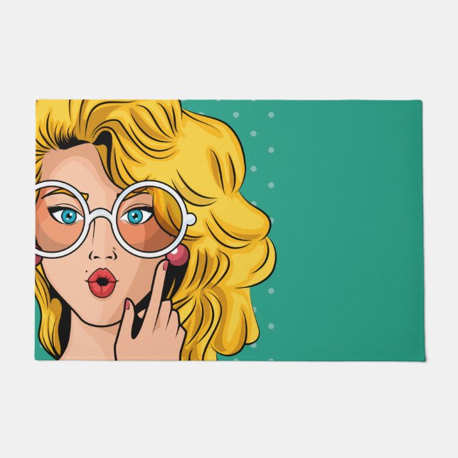 Girl #1 doormat (Front)