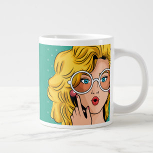 Girl #1 large coffee mug
