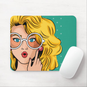 Girl #1 mouse mat