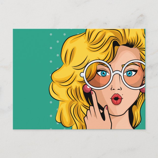 Girl #1 postcard (Front)