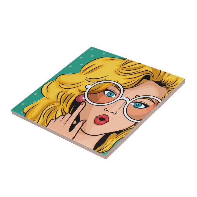 Girl #1 tile (Side)