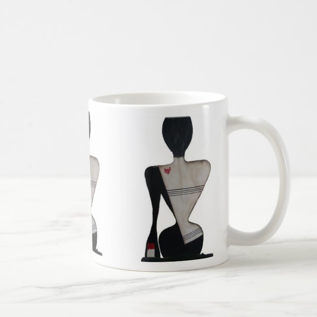 girl 3D Coffee Mug (Right)