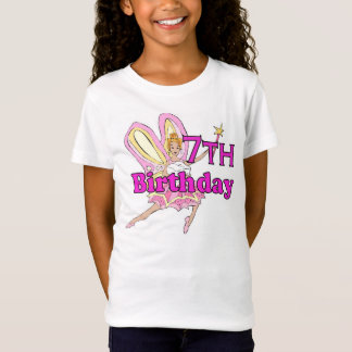 Girl 7th birthday fairy princess T-Shirt