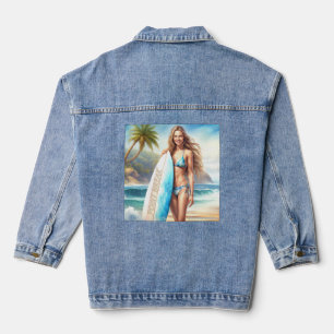 Girl Action Point Break Denim Jacket