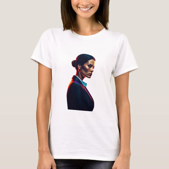 Girl AI picture T-Shirt (Front)