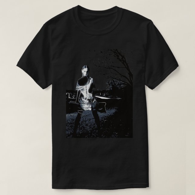 Girl and axe T-Shirt (Design Front)