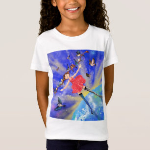 Girl and Birds T-Shirt Spring