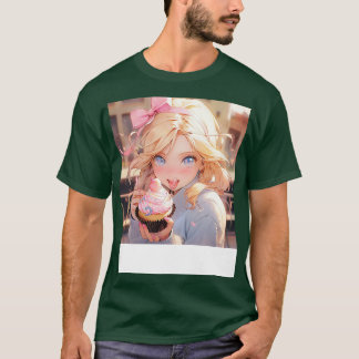 Girl and Cupcake T-Shirt