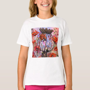 Girl and Poppies T-Shirt