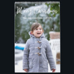 Girl And Snow Merry Christmas Calendar 2025<br><div class="desc">In Merry Christmas cute calendar for 2025 (January - December) you can find a lot of pictures of cute kids and their families. But you can easily replace these photo with your and make your unique and special calendar with your kids, family members or anything you love the most. United...</div>