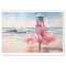 Girl at the Beach 1 Decoupage Paper